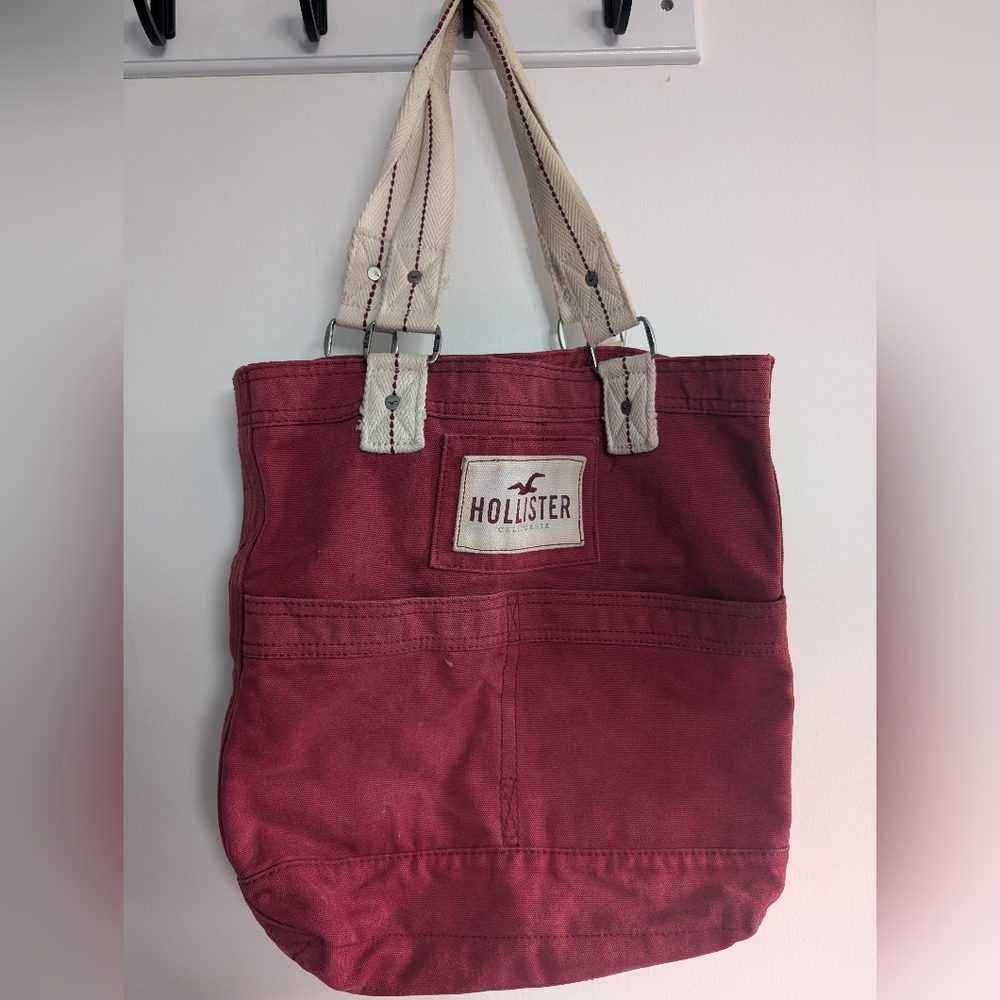 Hollister canvas tote